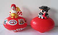 AFL supporters red